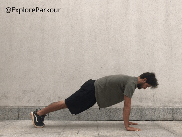 exercise scapula push up